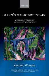 book Mann's Magic Mountain : World Literature and Closer Reading