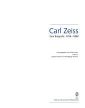 book Carl Zeiss 1816–1888: Eine Biografie