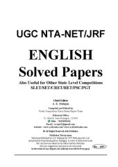 book UGC-NET English (Paper-II) Solved Papers from Dec 2004 to June 2023