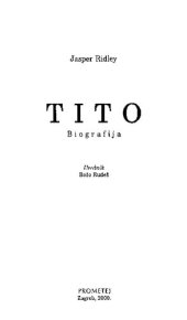 book Tito: Biografija