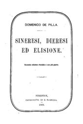 book Sineresi, dieresi ed elisione