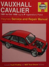 book Haynes Vauxhall Cavalier 1981-88 Service and Repair Manual