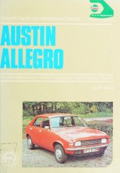 book Austin Allegro Owners Handbook Maintenance Manual: Covers All Models from 1973