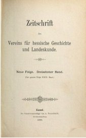 book Zeitschrift des Vereins für hessische Geschichte und Landeskunde