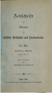 book Zeitschrift des Vereins für hessische Geschichte und Landeskunde