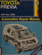 book Haynes Toyota Previa Automotive Repair Manual