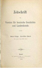 book Zeitschrift des Vereins für hessische Geschichte und Landeskunde