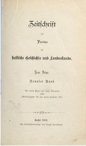 book Zeitschrift des Vereins für hessische Geschichte und Landeskunde