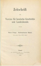 book Zeitschrift des Vereins für hessische Geschichte und Landeskunde