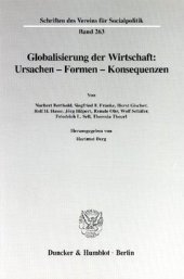 book Globalisierung der Wirtschaft: Ursachen - Formen - Konsequenzen