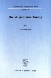 book Die Wissenszurechnung