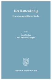 book Der Rattenkönig: Eine monographische Studie