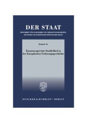 book Zusammengesetzte Staatlichkeit in der Europäischen Verfassungsgeschichte: Tagung der Vereinigung für Verfassungsgeschichte in Hofgeismar vom 19.3.–21.3.2001