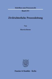 book Zivilrichterliche Prozessleitung