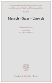 book Mensch - Staat - Umwelt