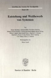 book Entstehung und Wettbewerb von Systemen