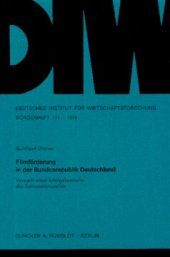 book Filmförderung in der Bundesrepublik Deutschland: Versuch einer Erfolgskontrolle der Subventionspolitik