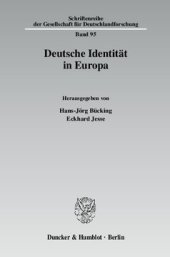 book Deutsche Identität in Europa