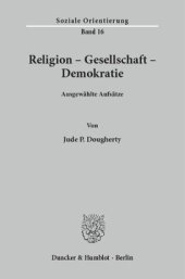 book Religion - Gesellschaft - Demokratie: Ausgewählte Aufsätze