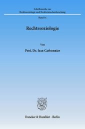 book Rechtssoziologie