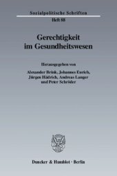 book Gerechtigkeit im Gesundheitswesen