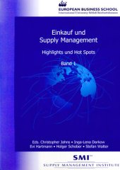 book Einkauf und Supply Management: Highlights und Hot Spots. Band 1