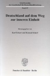 book Deutschland auf dem Weg zur inneren Einheit