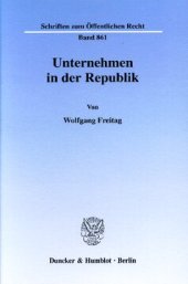 book Unternehmen in der Republik