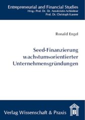 book Seed-Finanzierung wachstumsorientierter Unternehmensgründungen