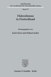 book Föderalismus in Deutschland