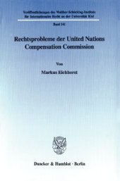 book Rechtsprobleme der United Nations Compensation Commission