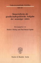 book Steuerreform als gesellschaftspolitische Aufgabe der neunziger Jahre