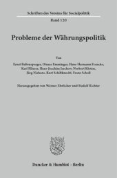 book Probleme der Währungspolitik