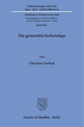 book Die gemischte Sacheinlage