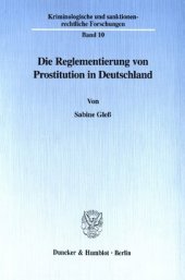 book Die Reglementierung von Prostitution in Deutschland