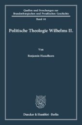 book Politische Theologie Wilhelms II