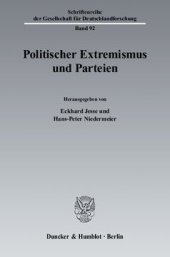 book Politischer Extremismus und Parteien