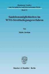 book Sanktionsmöglichkeiten im WTO-Streitbeilegungsverfahren