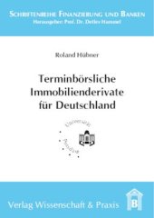 book Terminbörsliche Immobilienderivate für Deutschland