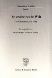 book Die erscheinende Welt: Festschrift für Klaus Held