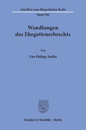 book Wandlungen des Ehegattenerbrechts