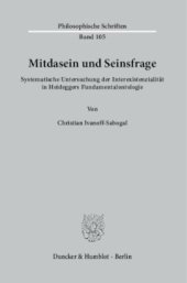 book Mitdasein und Seinsfrage: Systematische Untersuchung der Interexistenzialität in Heideggers Fundamentalontologie