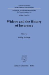 book Widows and the History of Insurance