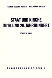 book Staat und Kirche im 19. und 20. Jahrhundert: Dokumente zur Geschichte des deutschen Staatskirchenrechts. Bd. V: Register. Bearb. von Rupprecht Stiefel