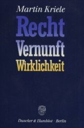 book Recht - Vernunft - Wirklichkeit