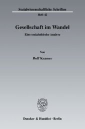 book Gesellschaft im Wandel: Eine sozialethische Analyse