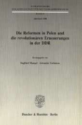 book Die Reformen in Polen und die revolutionären Erneuerungen in der DDR: (Jahrbuch 1990)