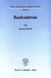 book Bankuntreue