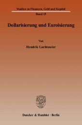 book Dollarisierung und Euroisierung