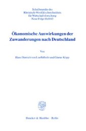 book Ökonomische Auswirkungen der Zuwanderungen nach Deutschland